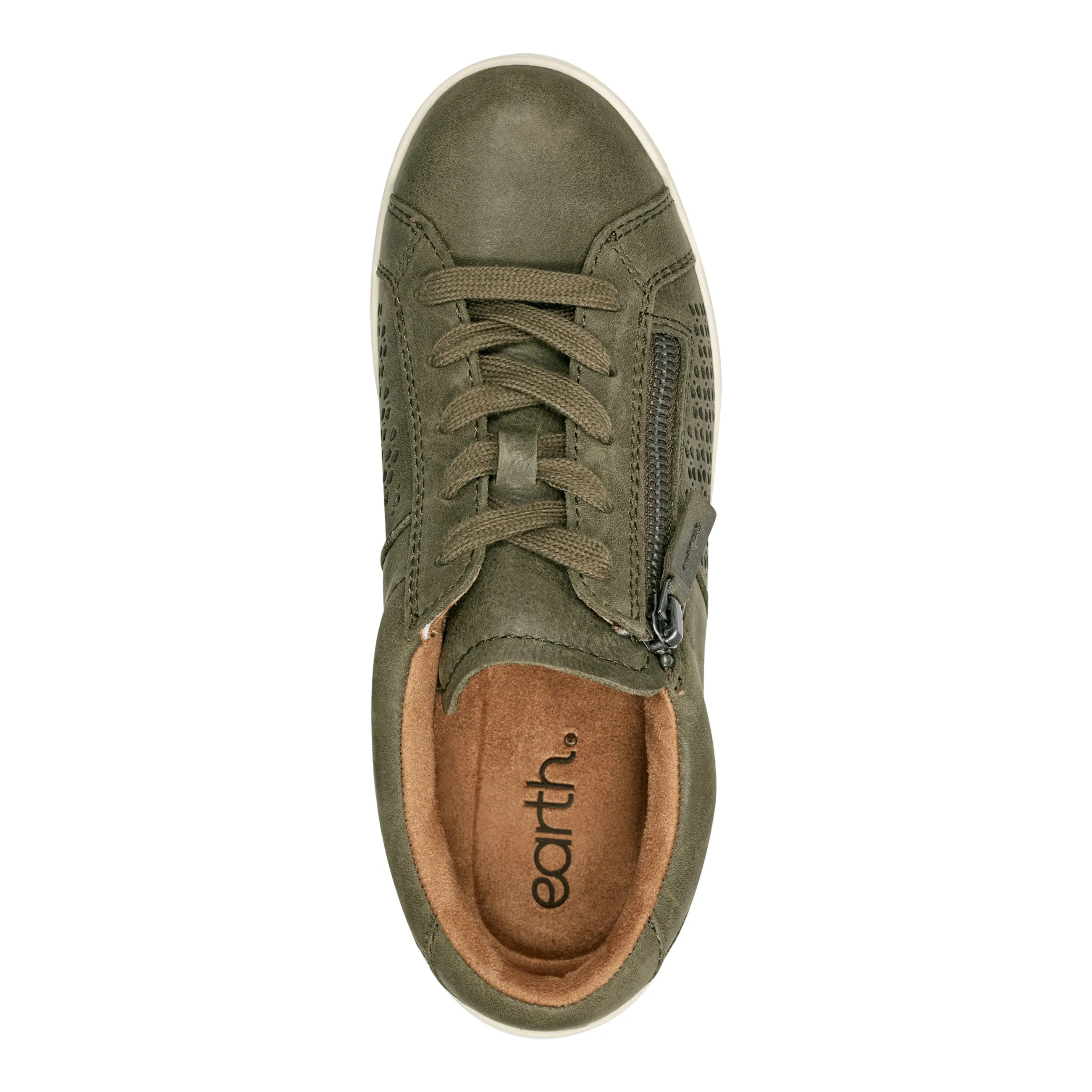 Netta Round Toe Casual Lace-up Sneakers