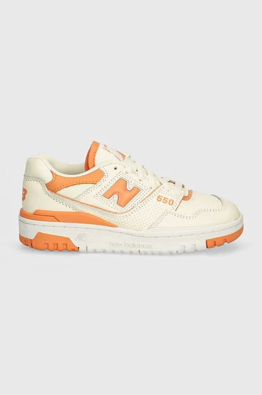 New Balance leather sneakers 550 beige color BBW550AJ