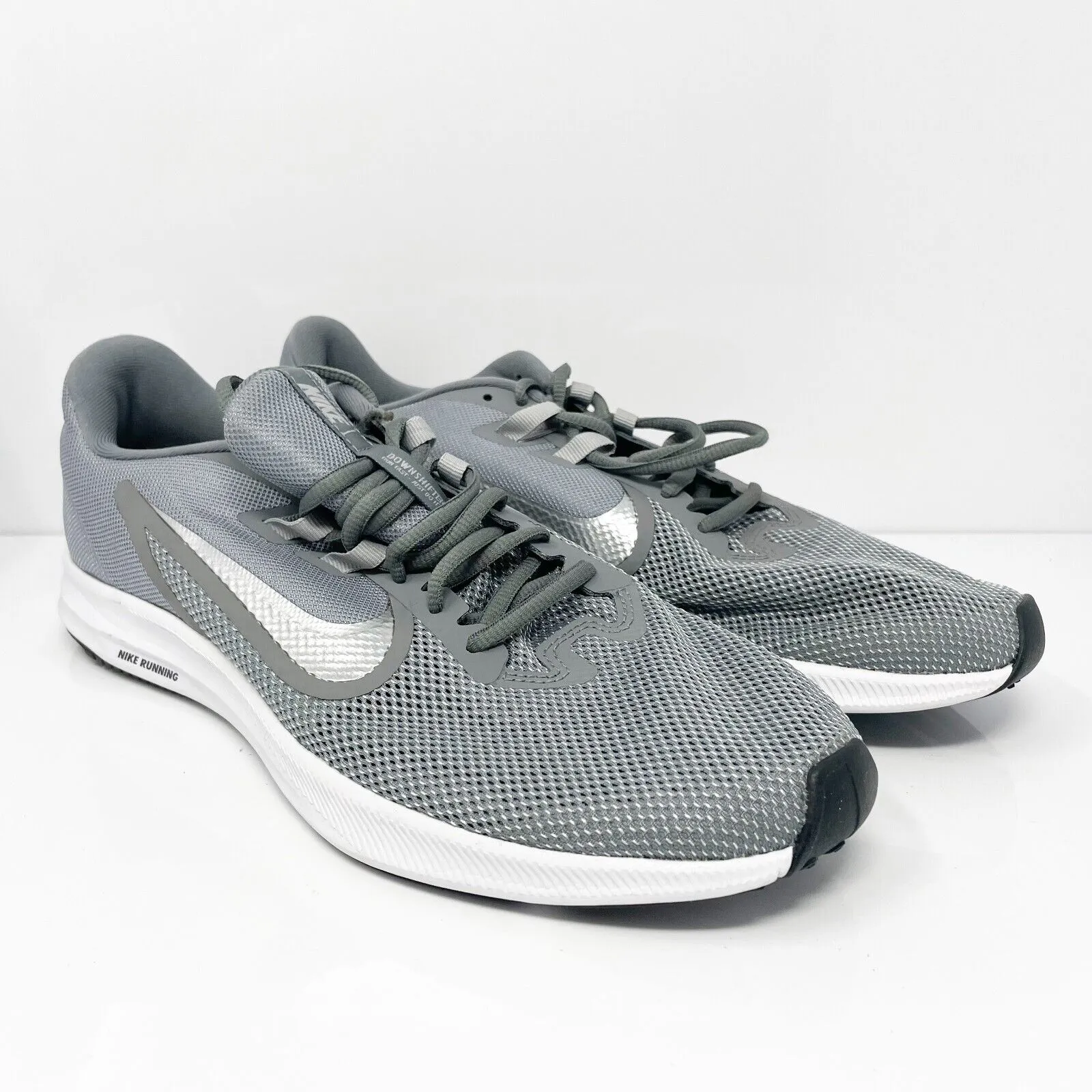 Nike Womens Downshifter 9 AQ7486-004 Gray Running Shoes Sneakers Size 12