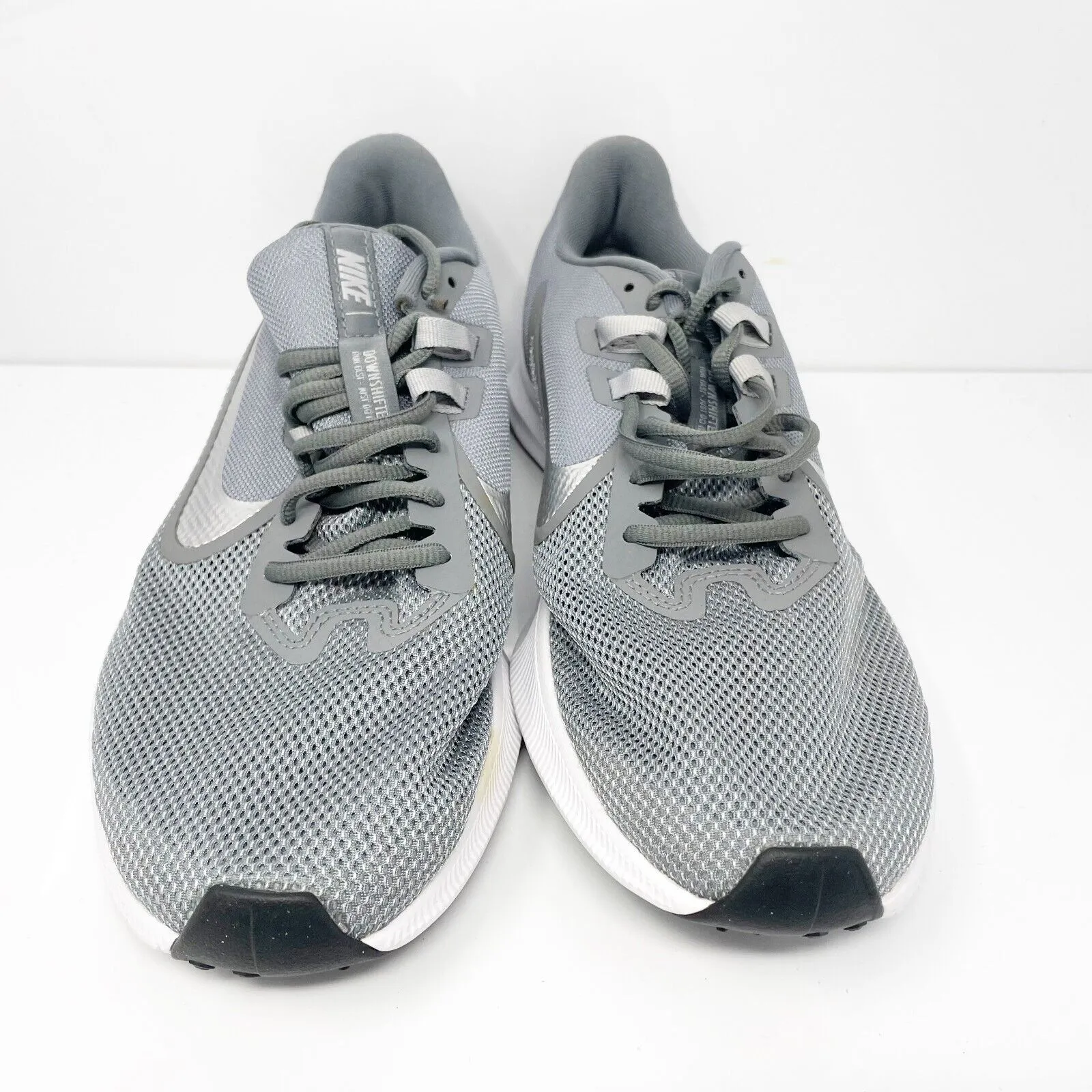 Nike Womens Downshifter 9 AQ7486-004 Gray Running Shoes Sneakers Size 12