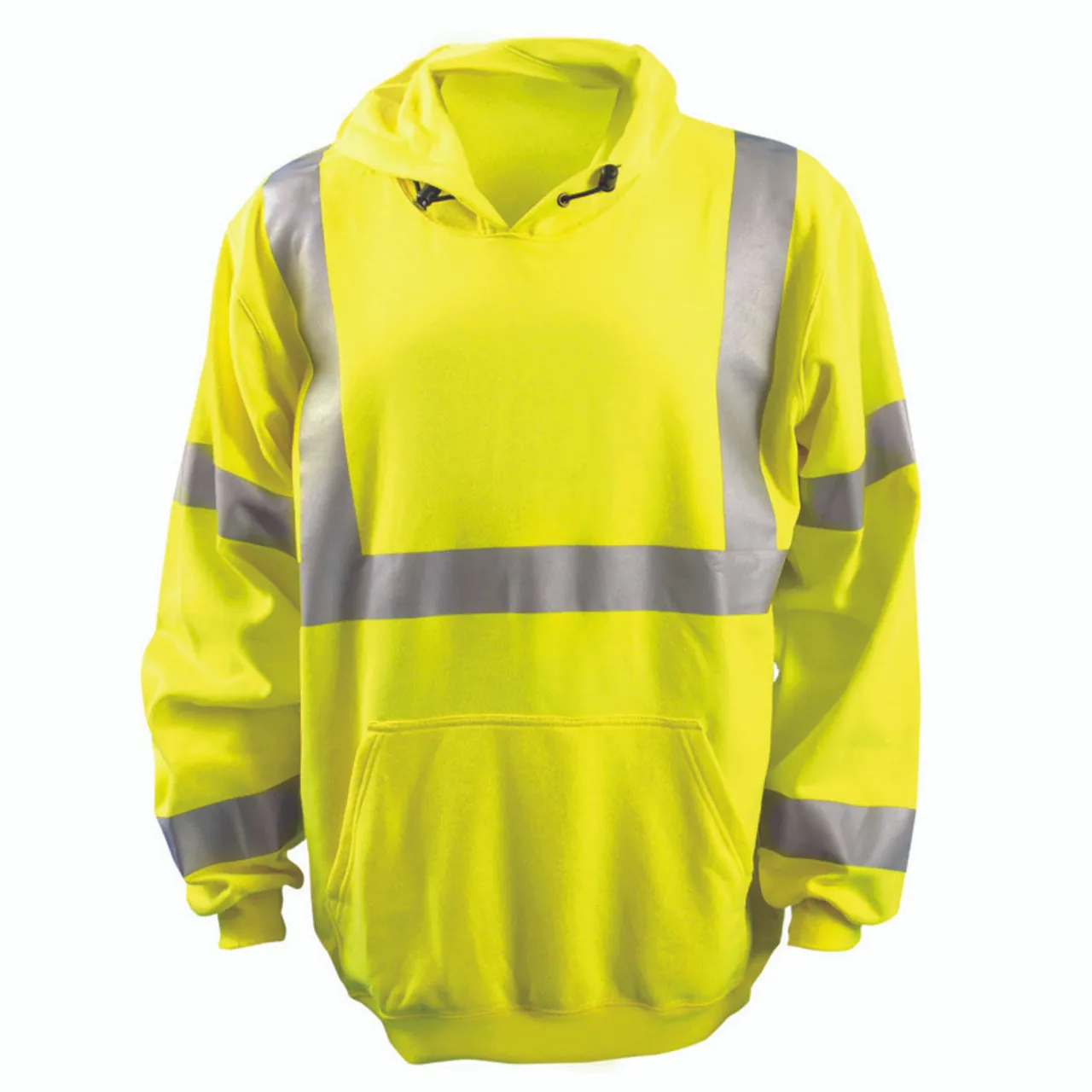 Occunomix FR Class 3 Hi Vis Yellow Pullover Hoodie Sweatshirt FR-SM2213