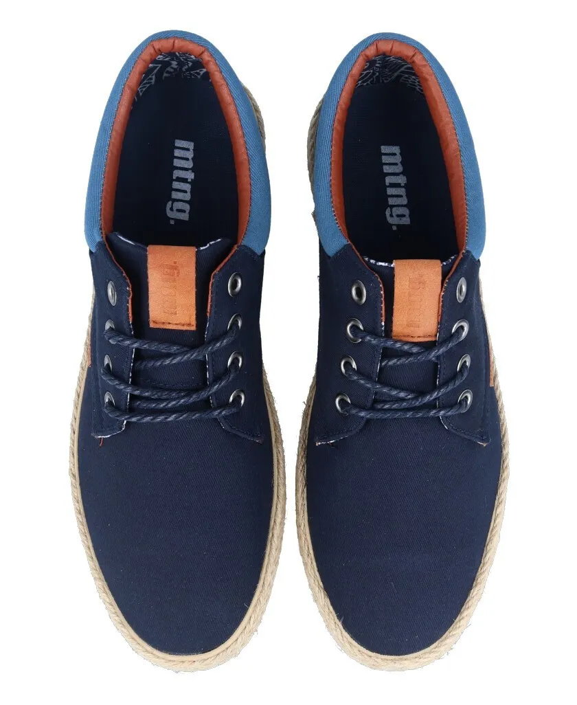 Old Skool Mustang 84666 men's blue sneakers