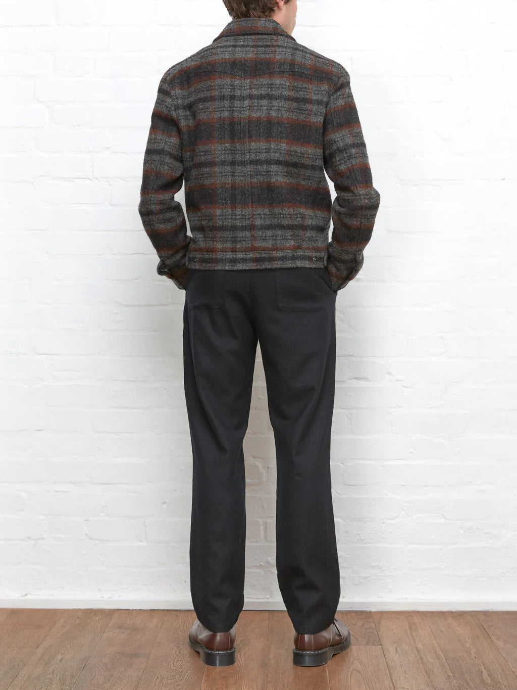 Oliver Spencer Norton Jacket Kennington rust multi