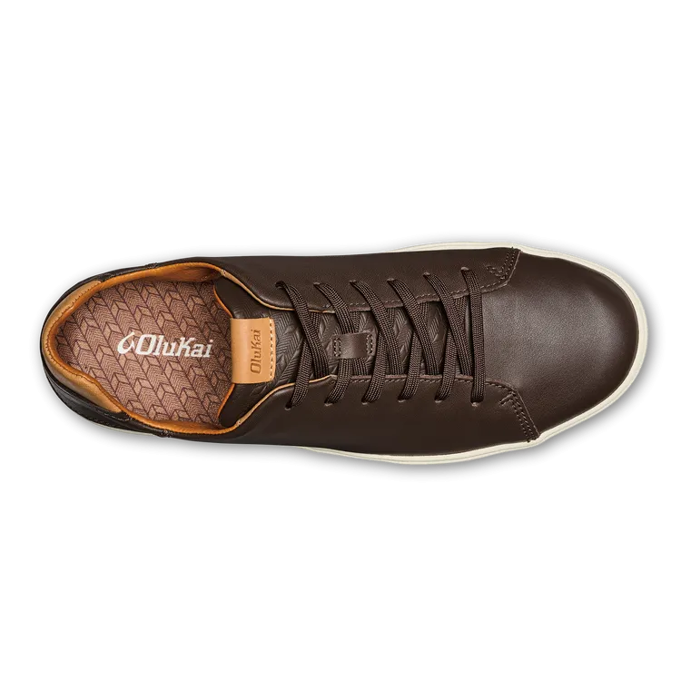 OluKai Lae'ahi Lī' Ili Waterproof Leather Sneakers Men's