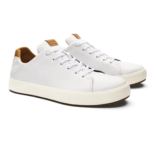 OluKai Lae'ahi Lī' Ili Waterproof Leather Sneakers Men's