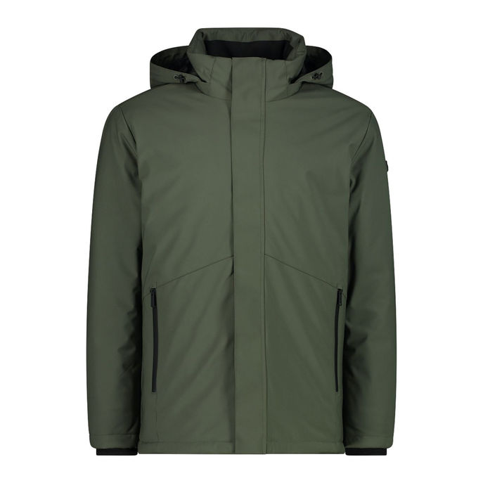 PADDED JACKET WATERPROOF SOFTSHELL Man Oil Green