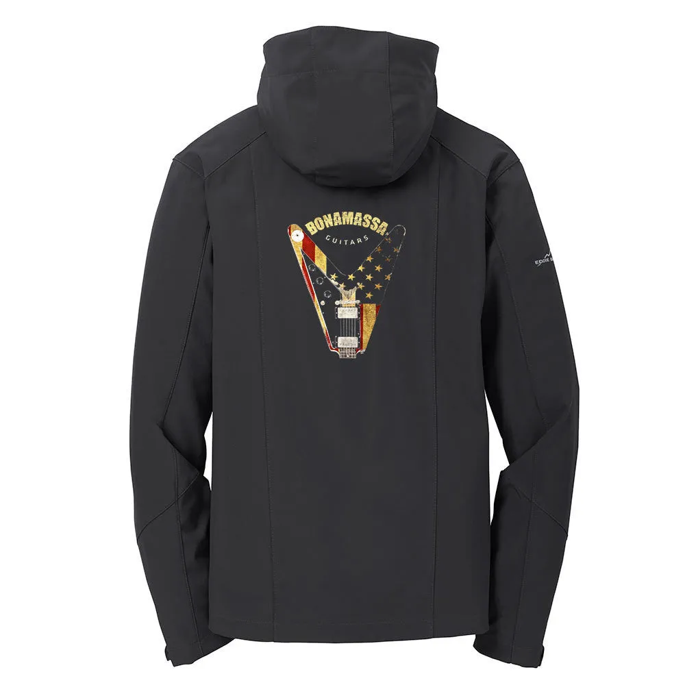 Peace Sign Eddie Bauer Parka (Men) - Black