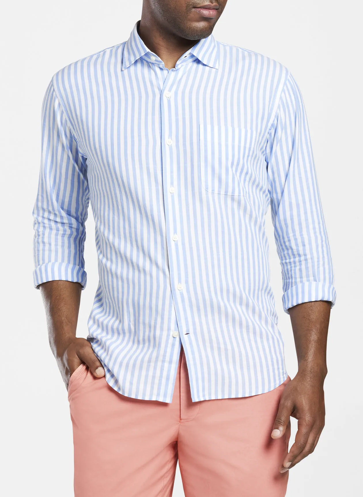 PETER MILLAR Surfside Cotton Sport Shirt