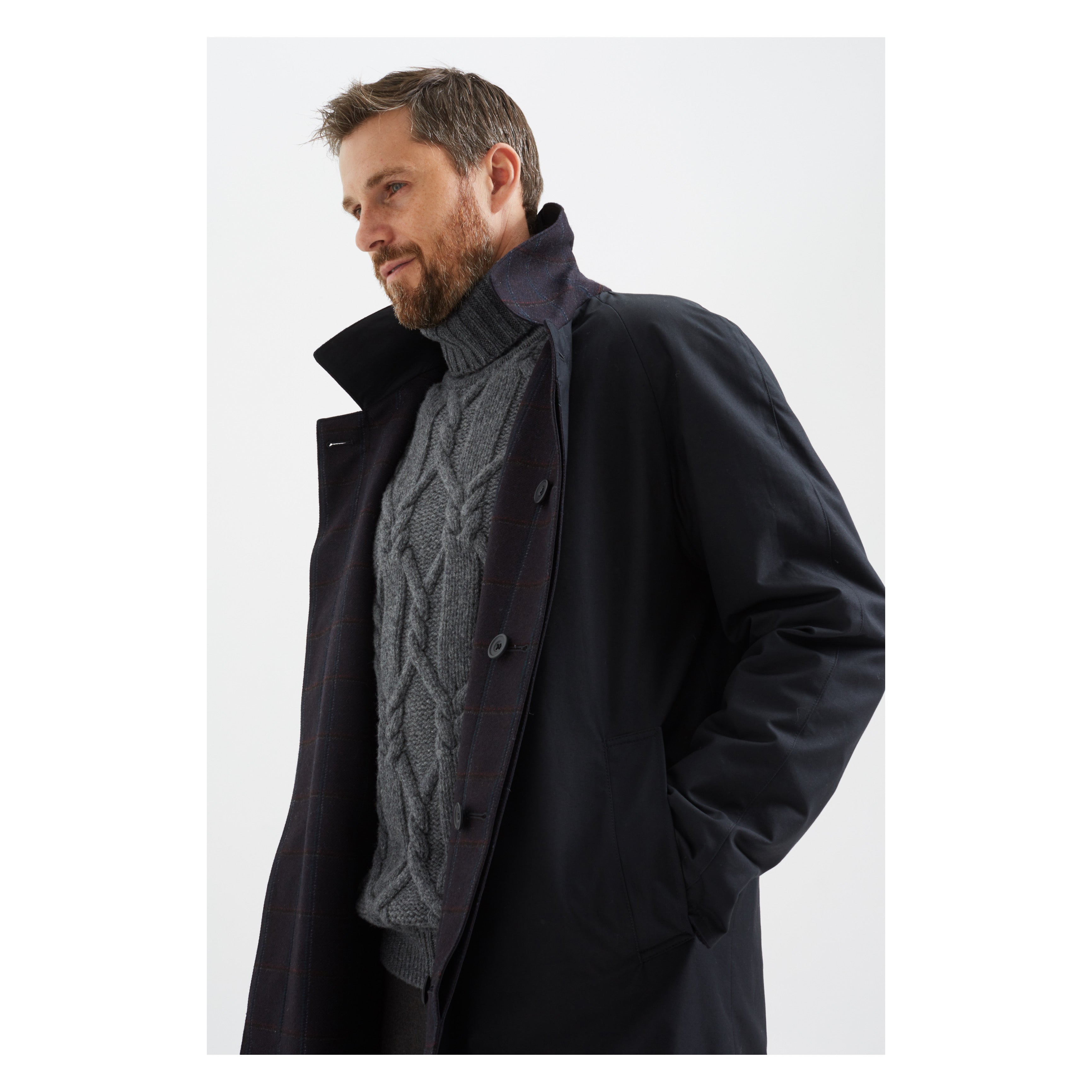 PIMLICO COAT NAVY