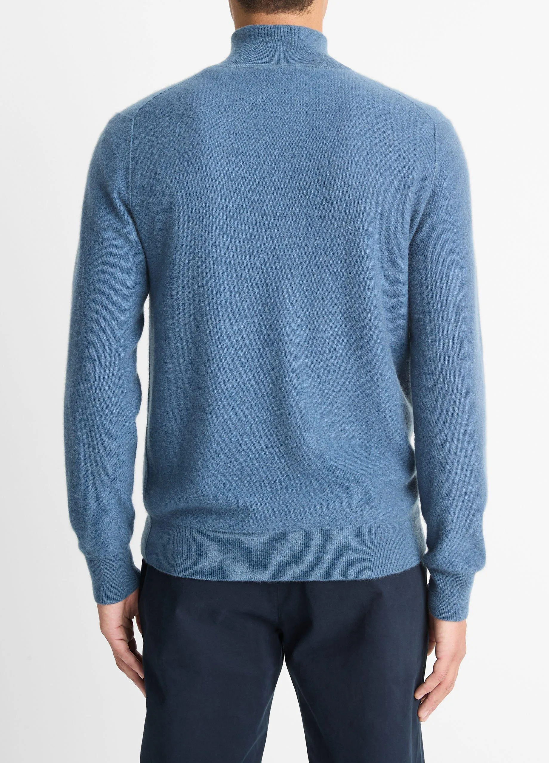 Plush Cashmere Quarter-Zip Sweater