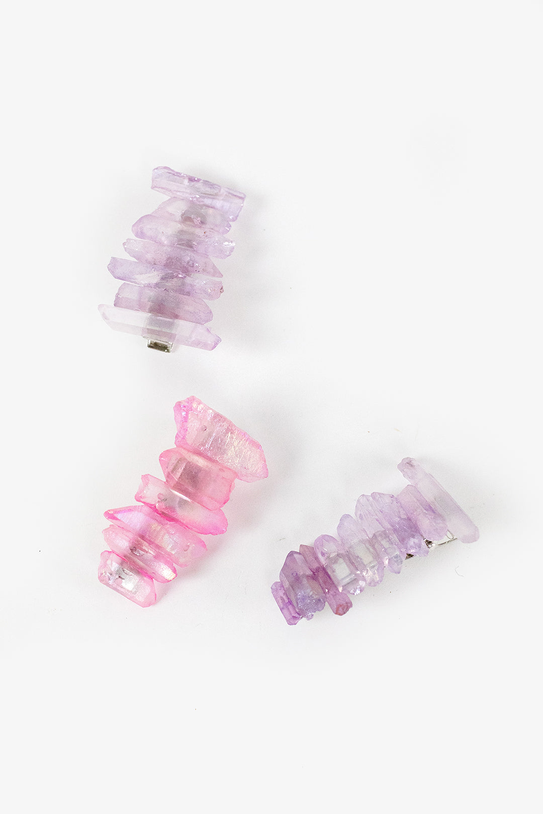 Quartz Hair Clips