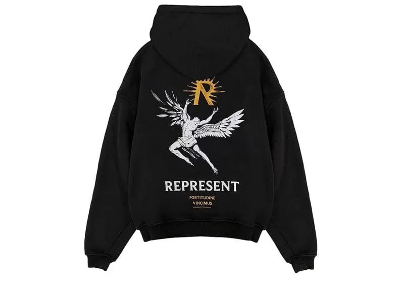 Represent ICARUS HOODIE BLACK