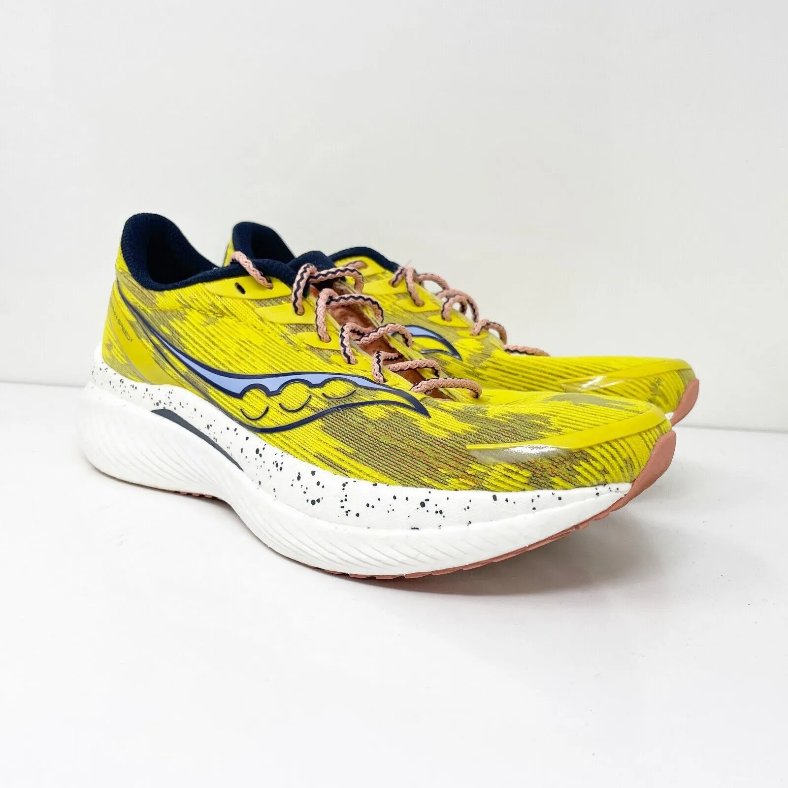 Saucony Womens Endorphin Speed 3 S10756-35 Yellow Running Shoes Sneakers Size 9