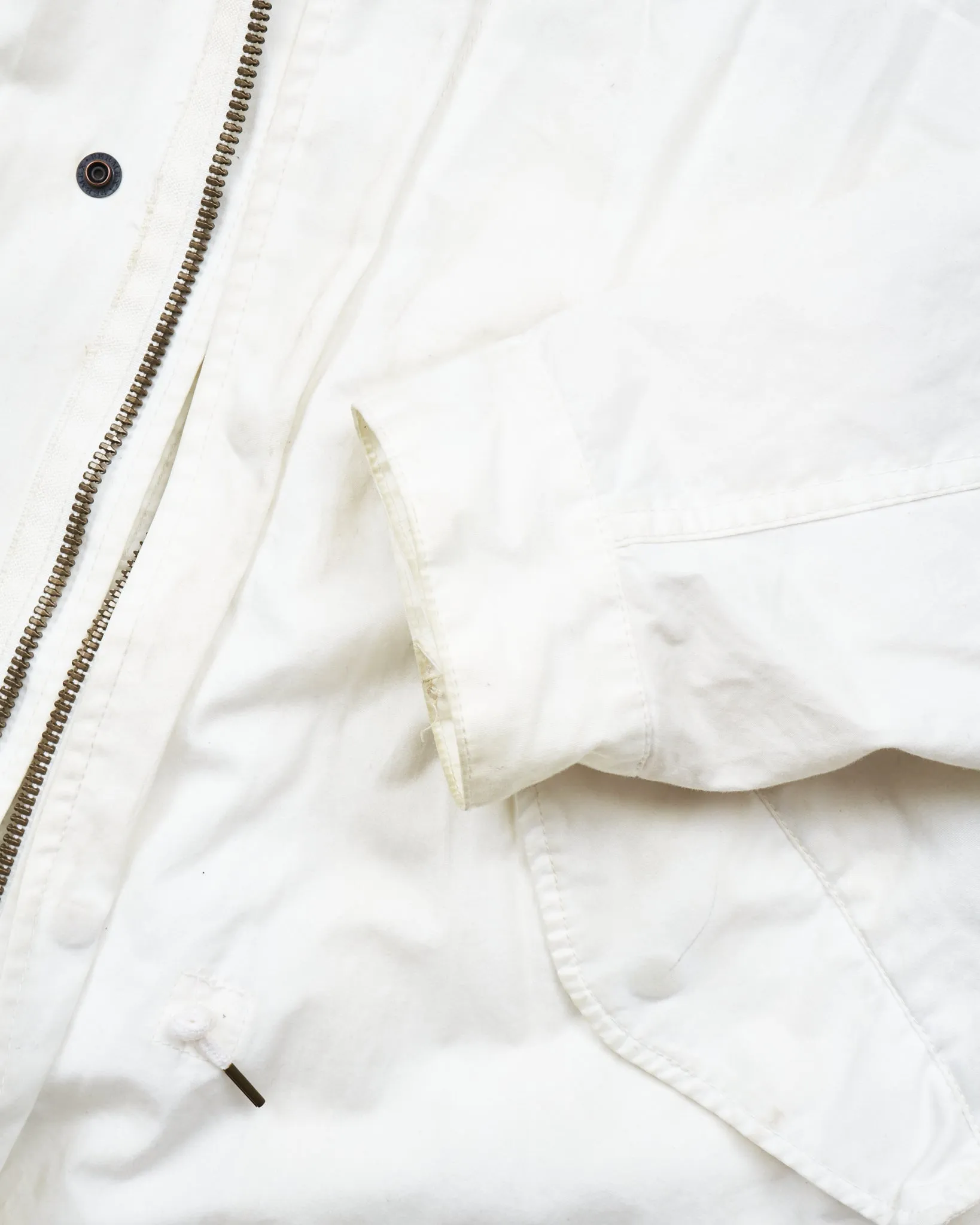 Second Hand Fujito M-65 Fishtail Parka White Size 3