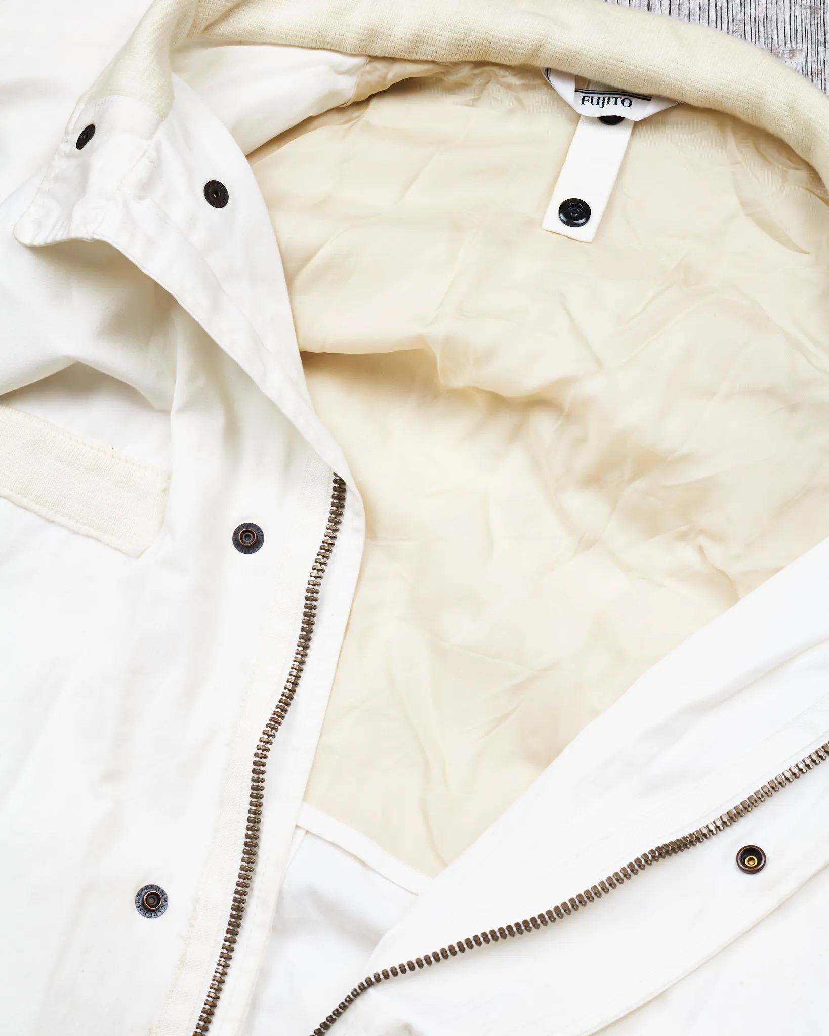 Second Hand Fujito M-65 Fishtail Parka White Size 3