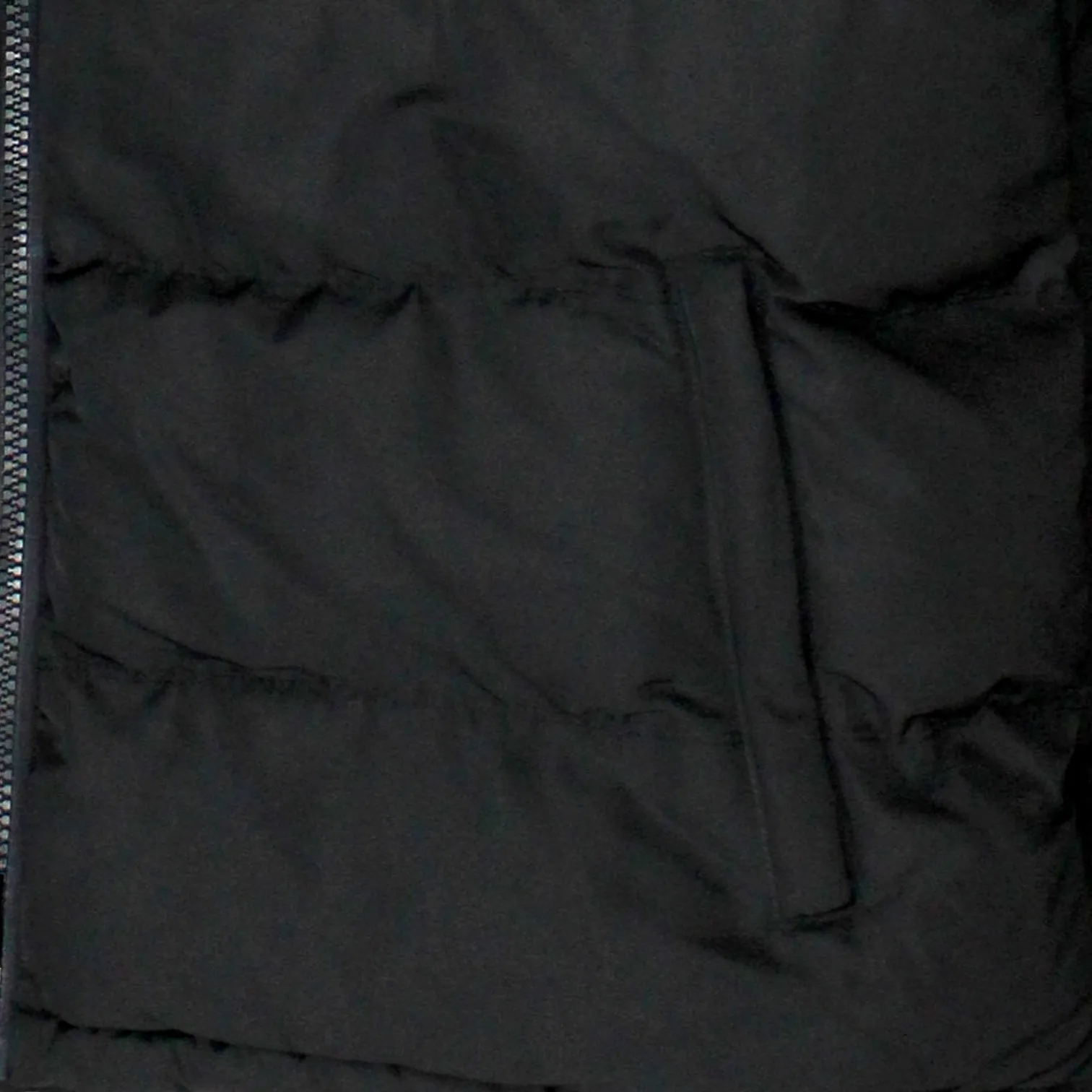 Soulcal & Co Black Padded Fleece Lined Parka