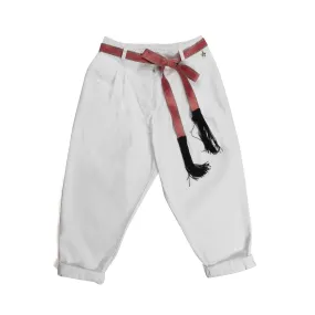 Souvenir Milk White Pants For Girl And Teen