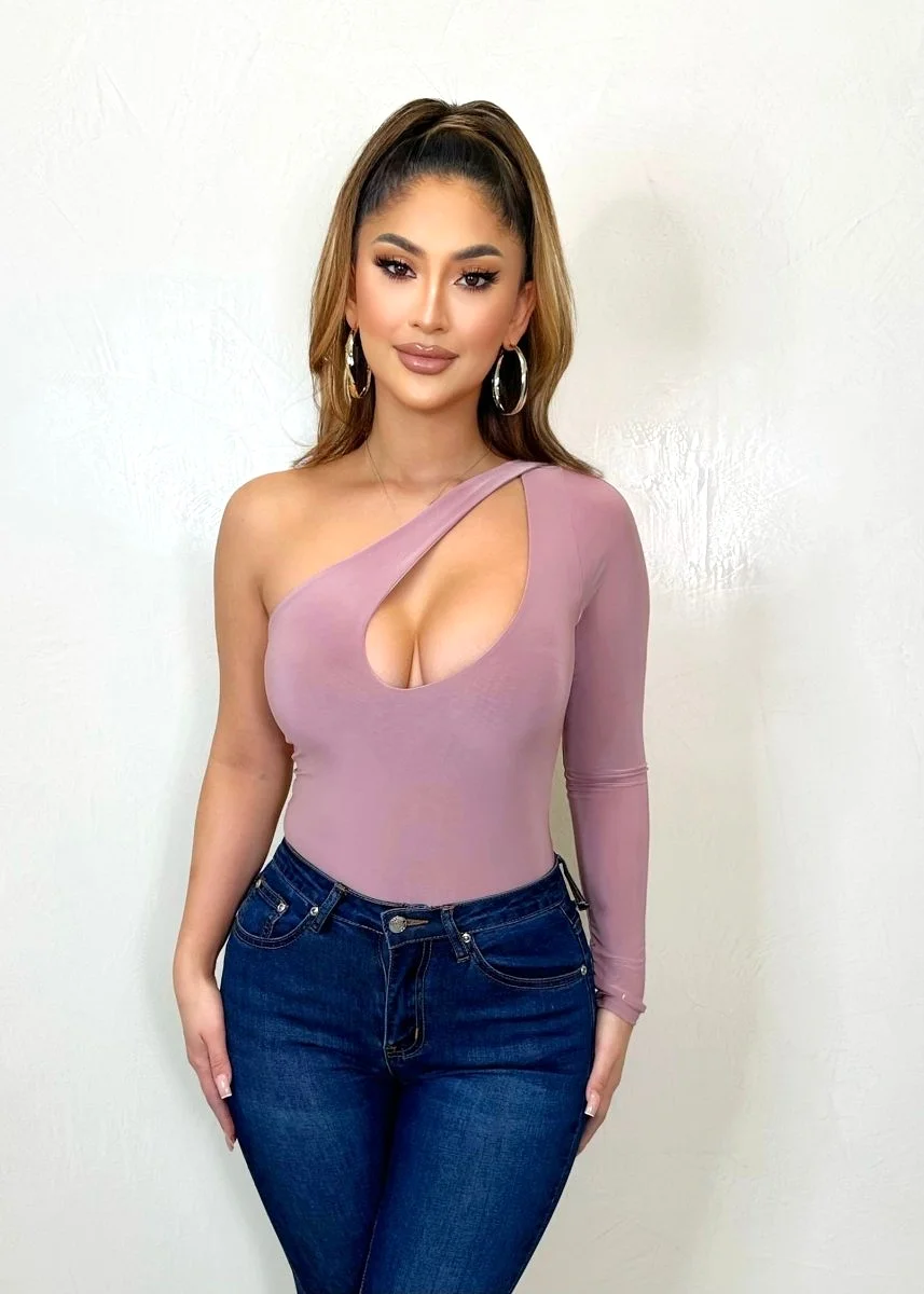 Spice It Up Bodysuit Mauve