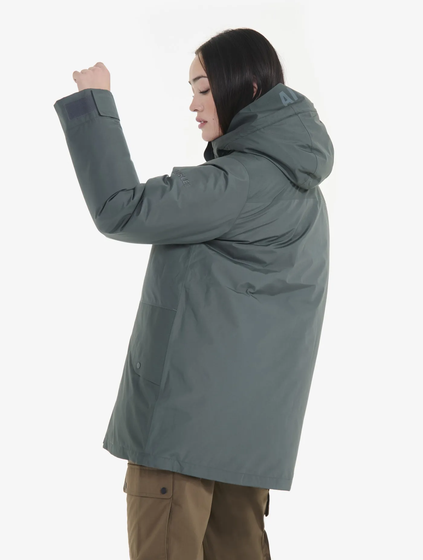 Super-warm mid-length Gore-tex® parka