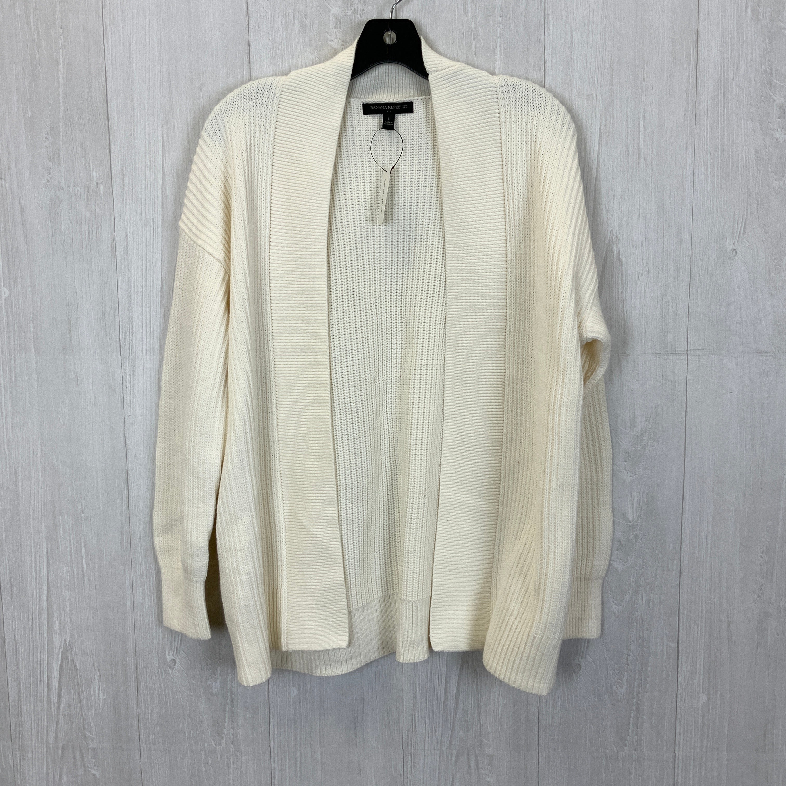 Sweater Cardigan By Banana Republic O  Size: L