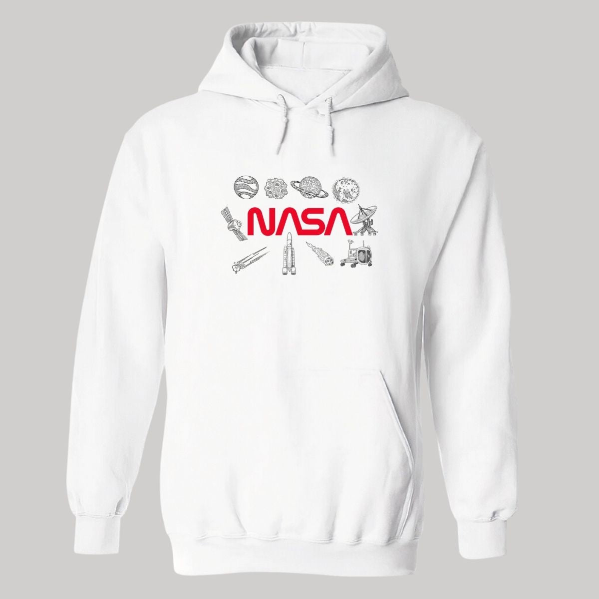 Sweater Suéter Mujer Hoodie Nasa Espacio