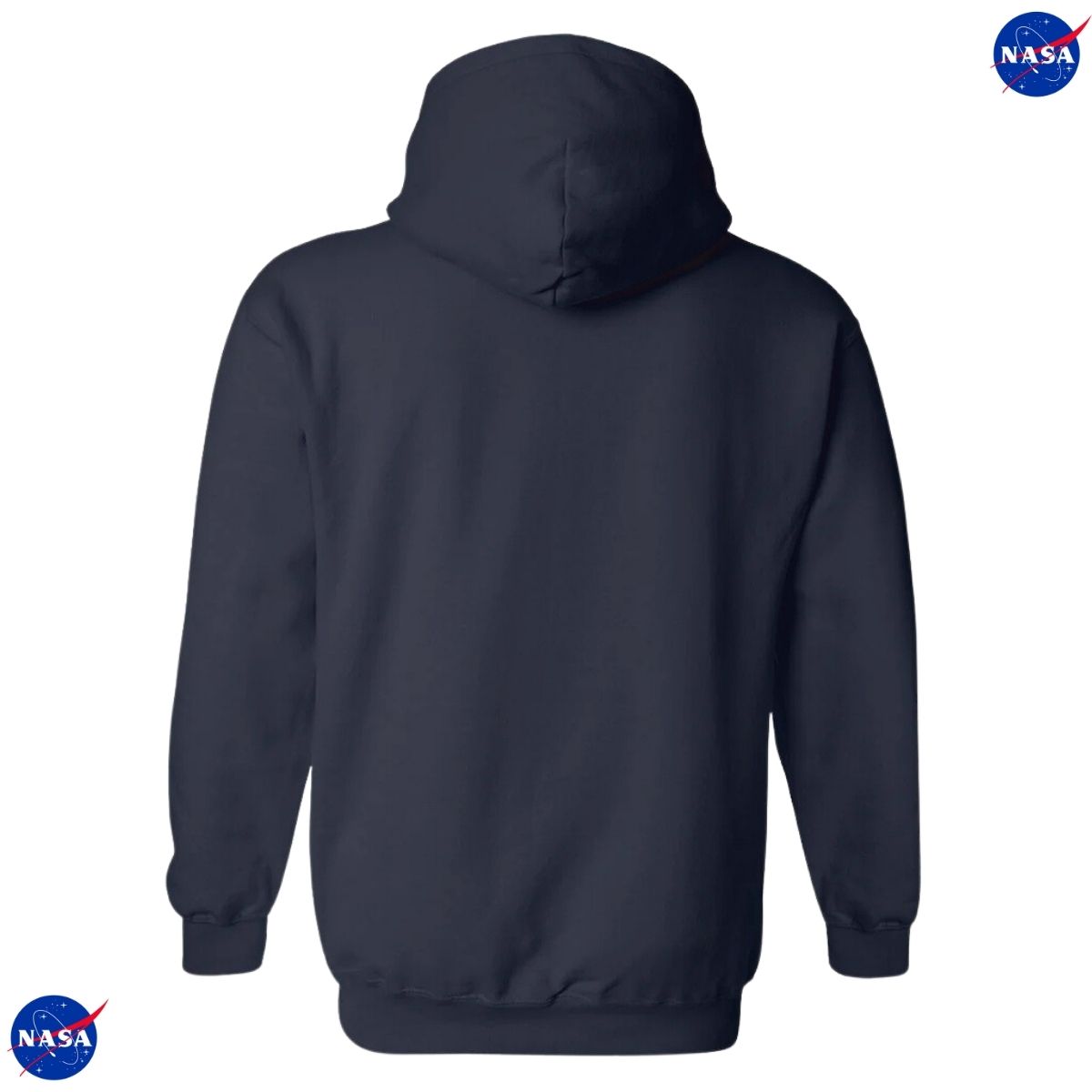 Sweater Suéter Mujer Hoodie Nasa Logo Espacial Escudo