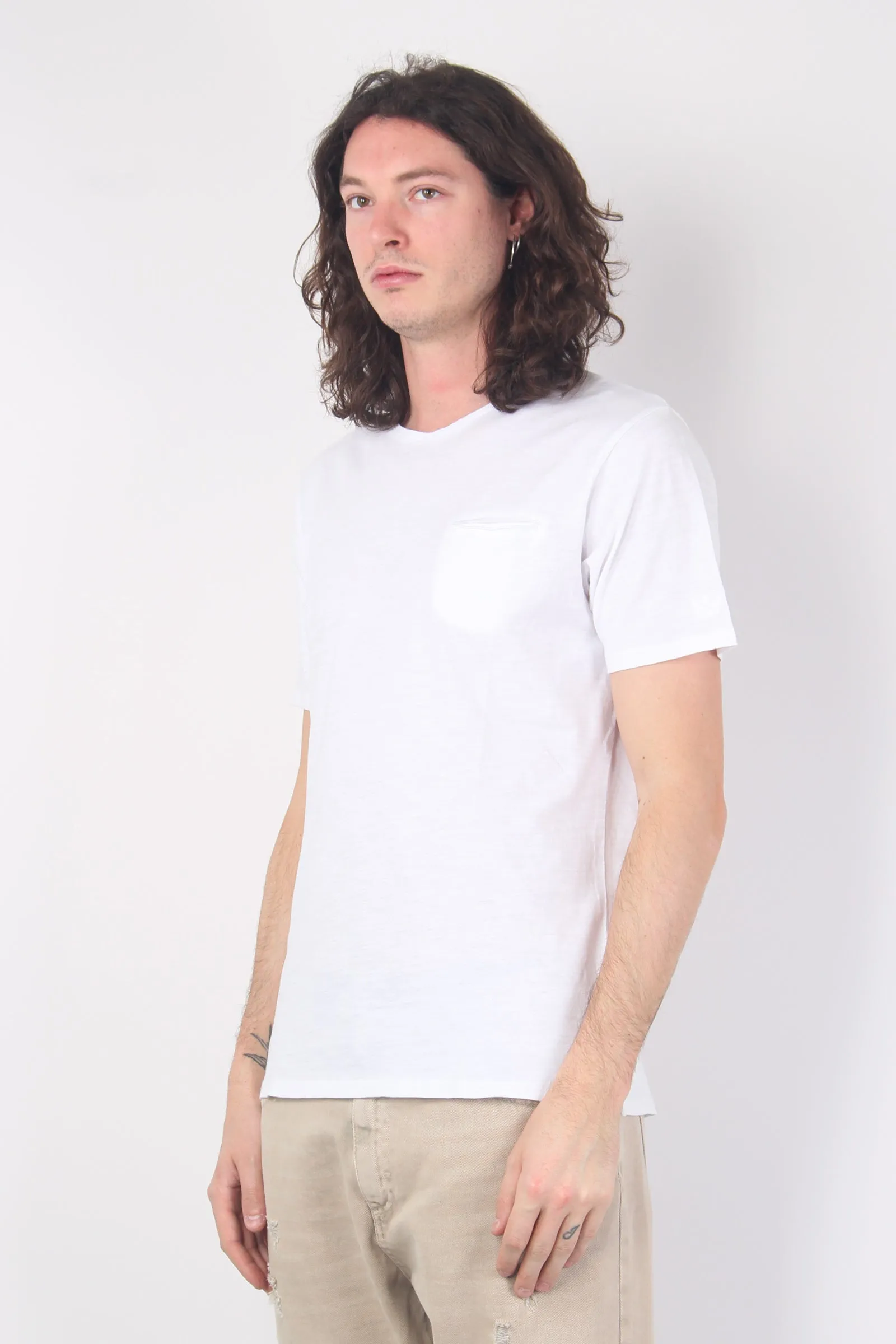 T-shirt Jersey Basica Bianco