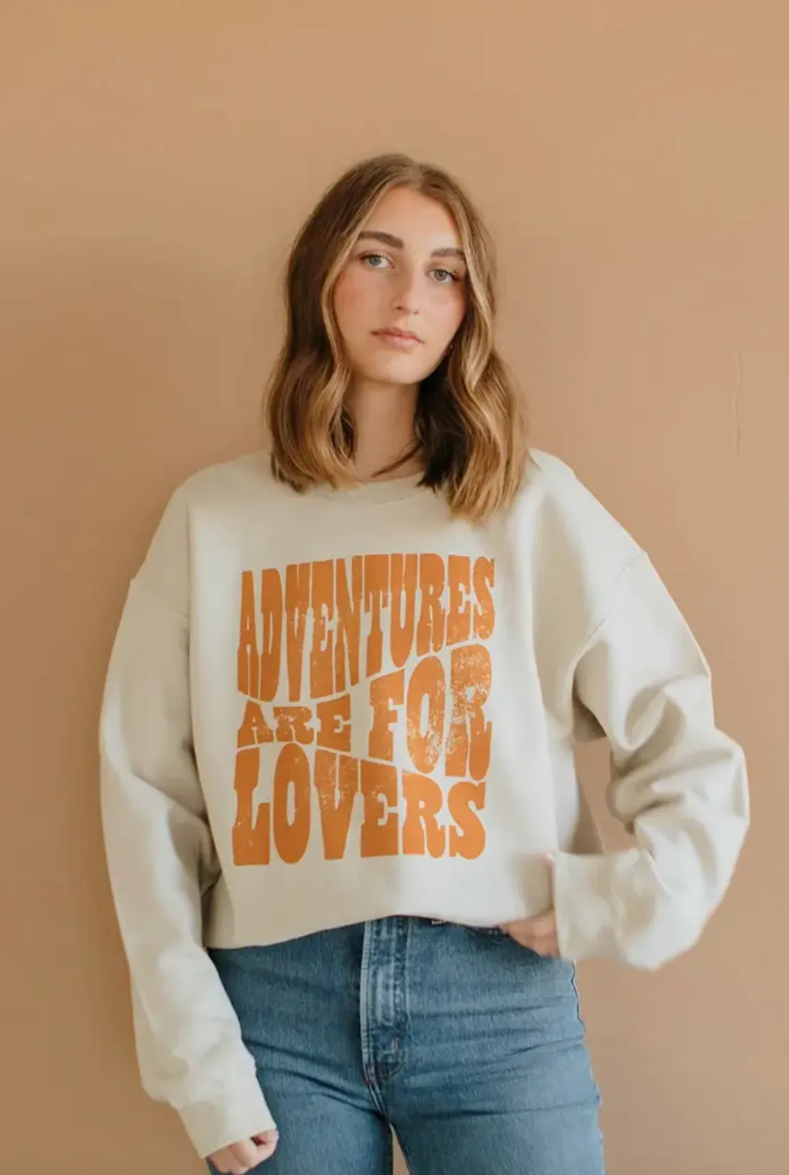 The Adventures Are For Lovers Sweatshirt - PLUS