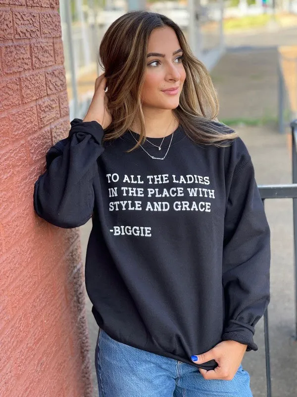 The Biggie Sweatshirt (Plus)