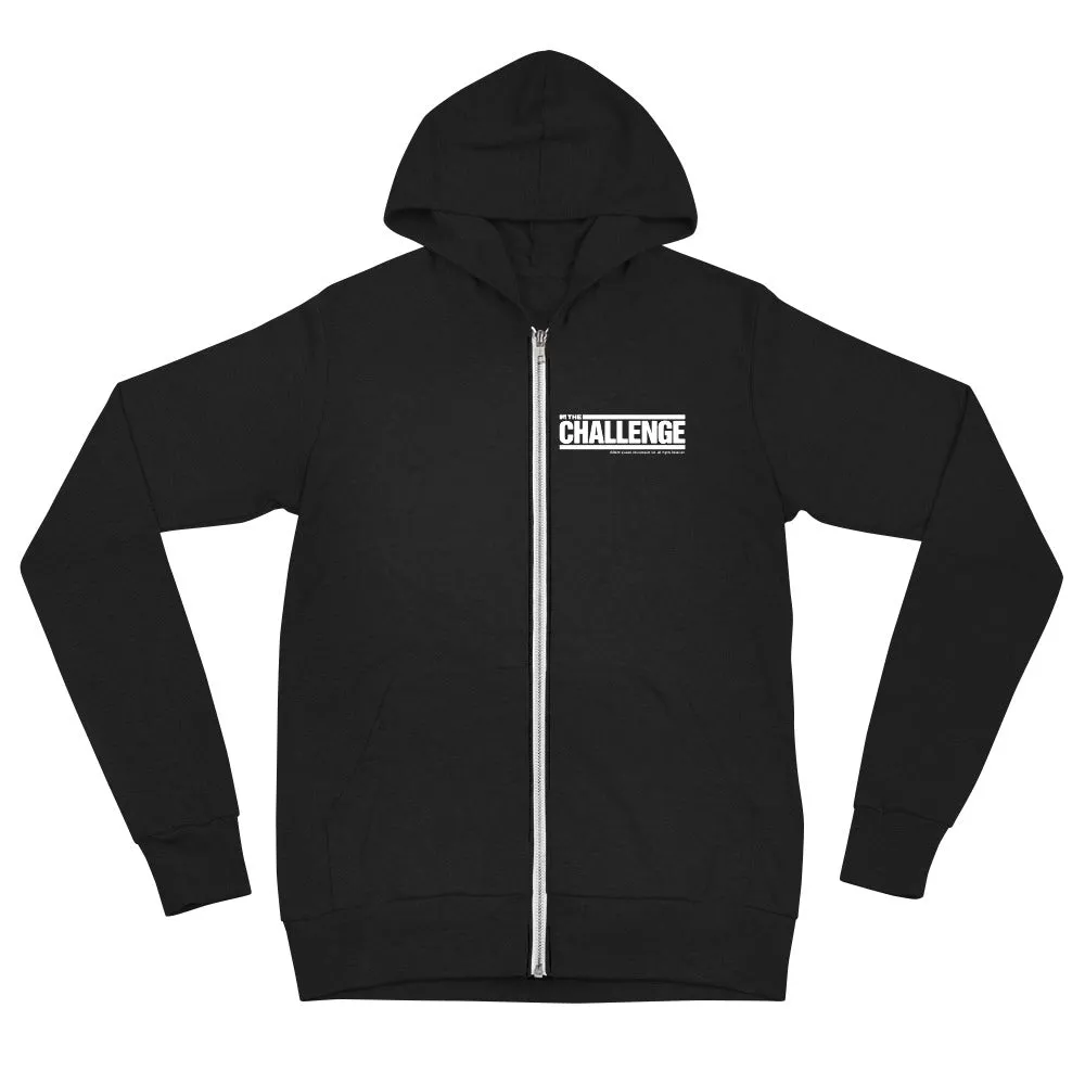 The Challenge Logo Zip Up Hoodie