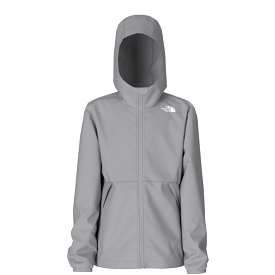 The North Face Meld Grey Zipline Rain Jacket