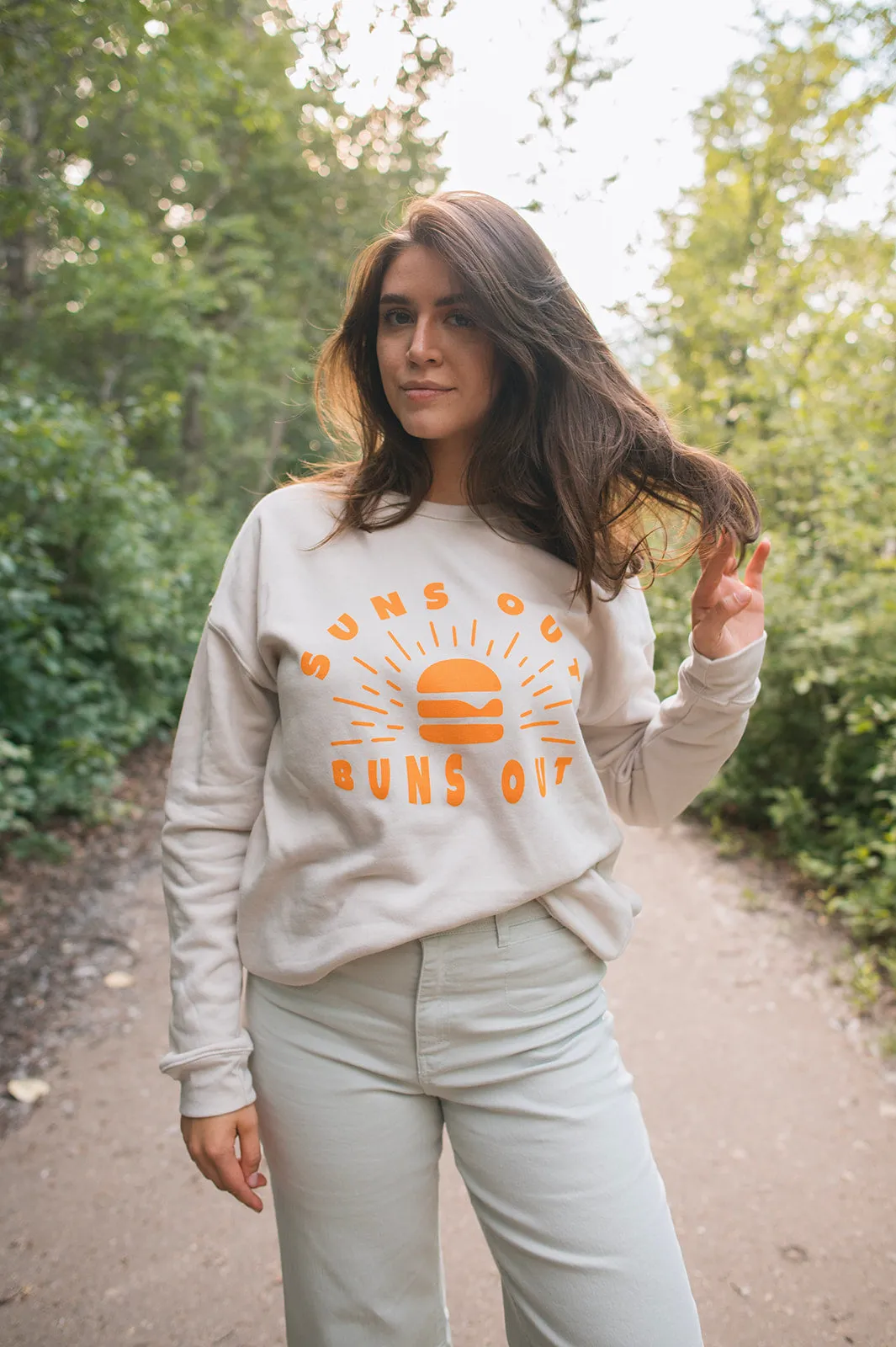 The SUNS OUT BUNS OUT Sweatshirt - PLUS