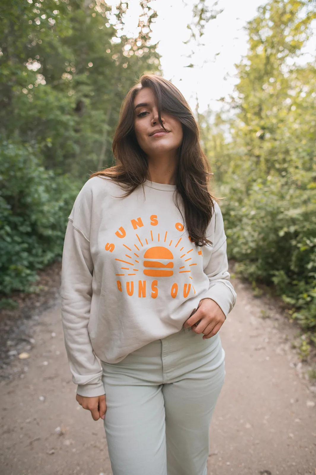 The SUNS OUT BUNS OUT Sweatshirt - PLUS