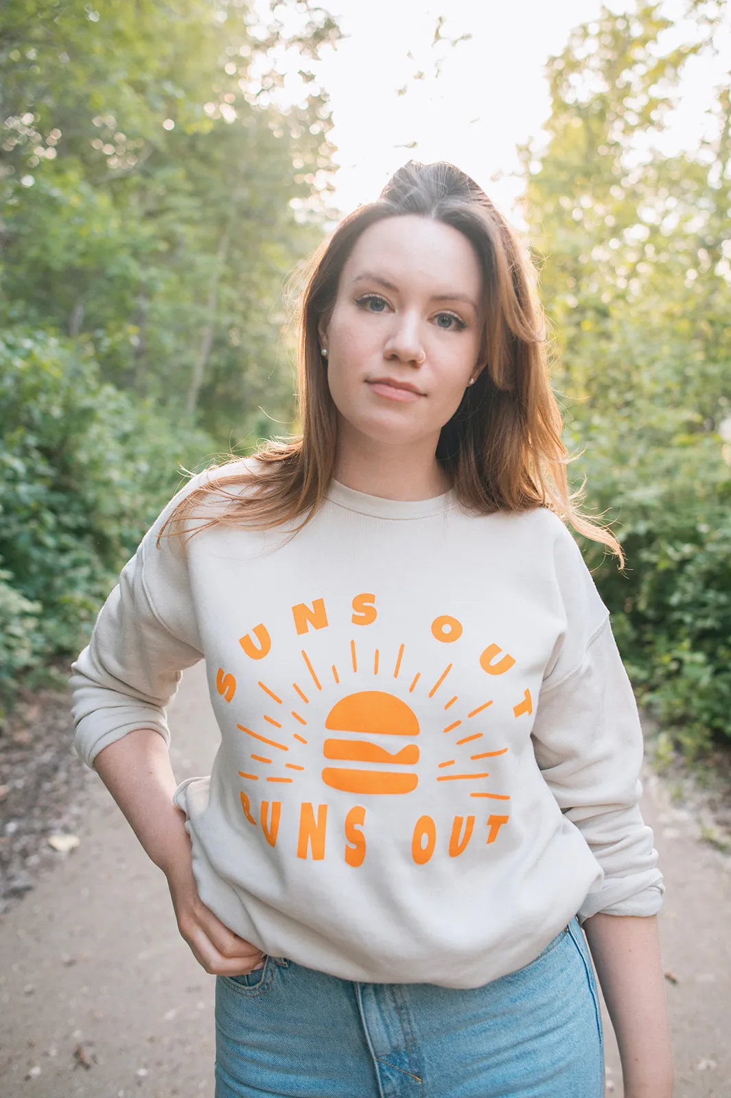 The SUNS OUT BUNS OUT Sweatshirt - PLUS