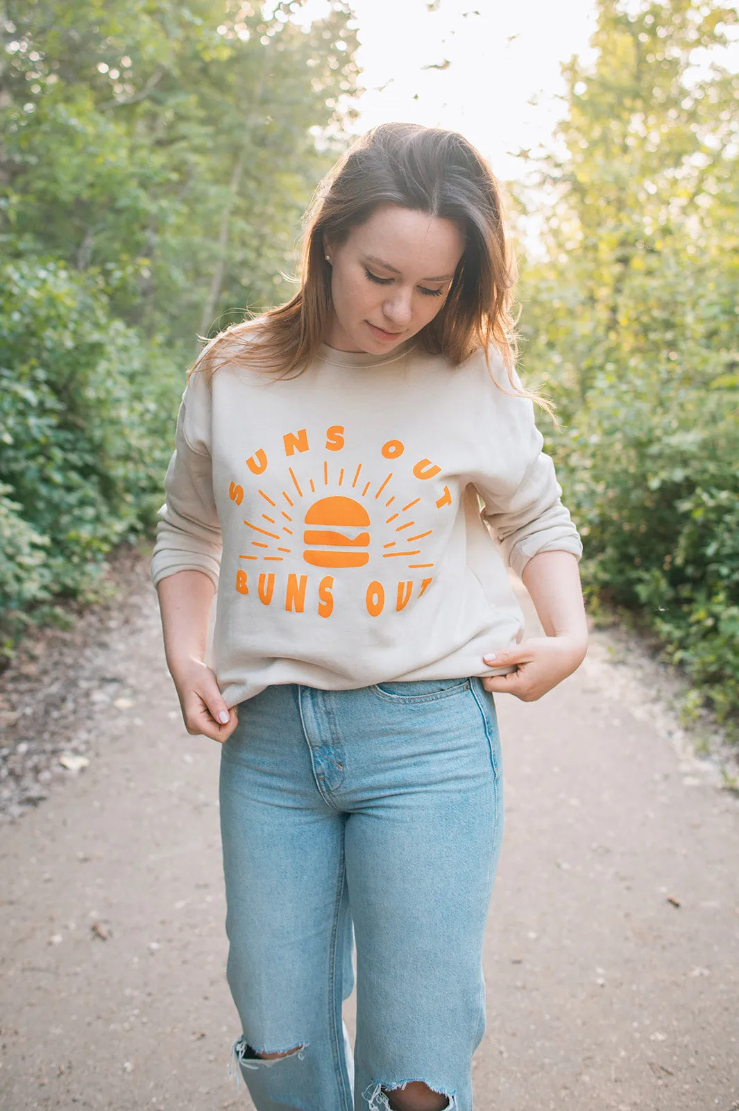 The SUNS OUT BUNS OUT Sweatshirt - PLUS