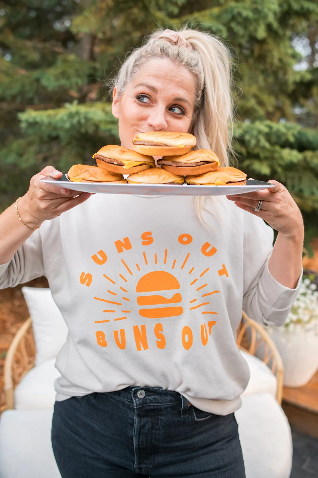 The SUNS OUT BUNS OUT Sweatshirt - PLUS