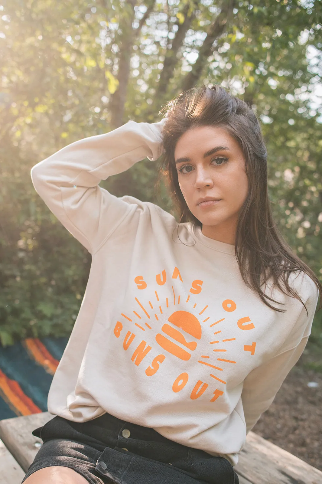 The SUNS OUT BUNS OUT Sweatshirt - PLUS