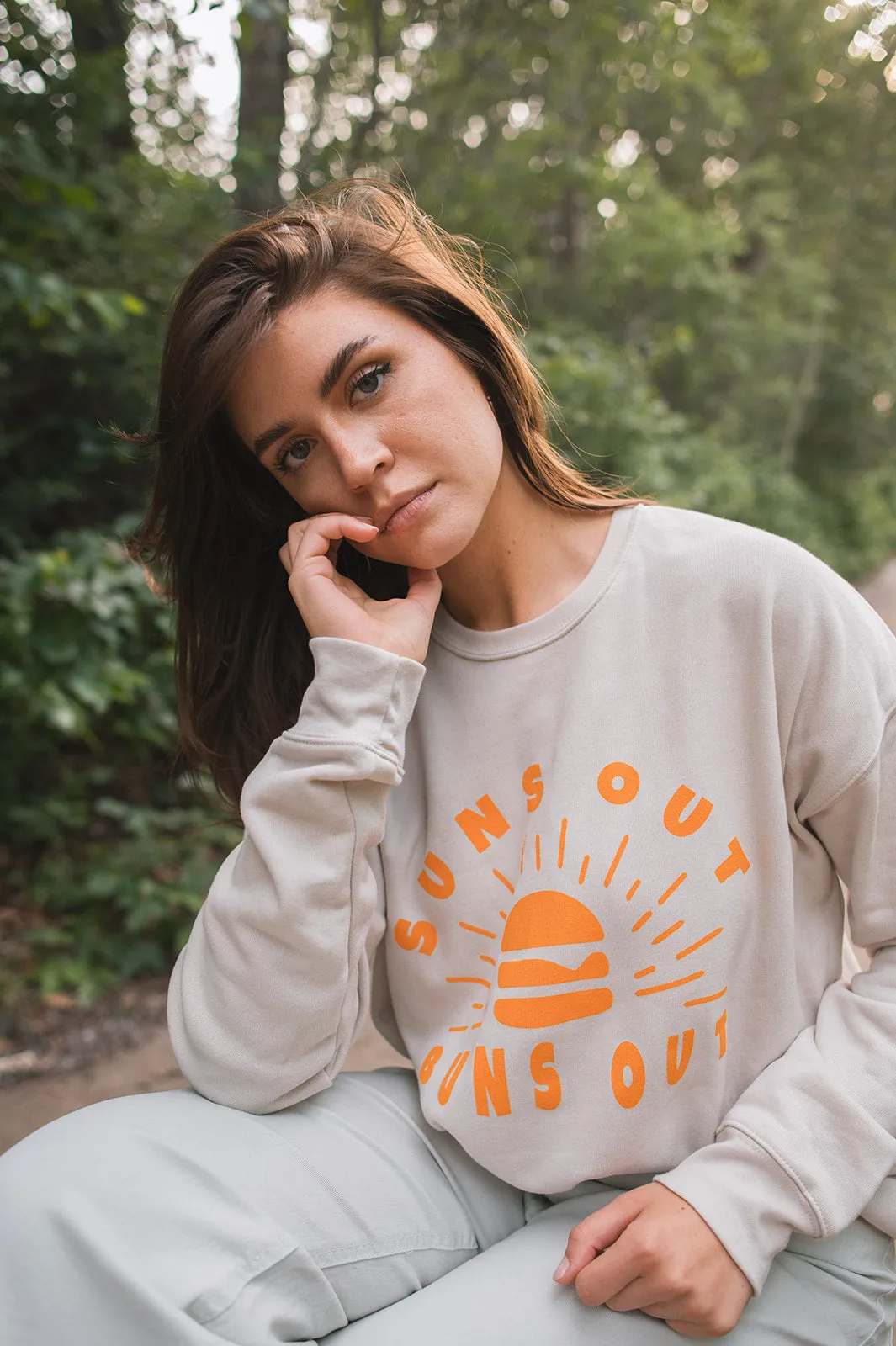 The SUNS OUT BUNS OUT Sweatshirt - PLUS