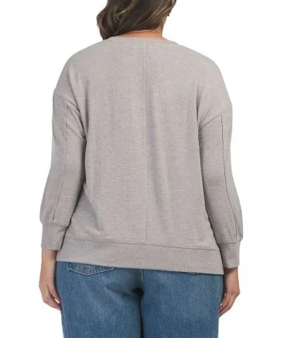 Tj Maxx Plus Knit Jersey Top For Women