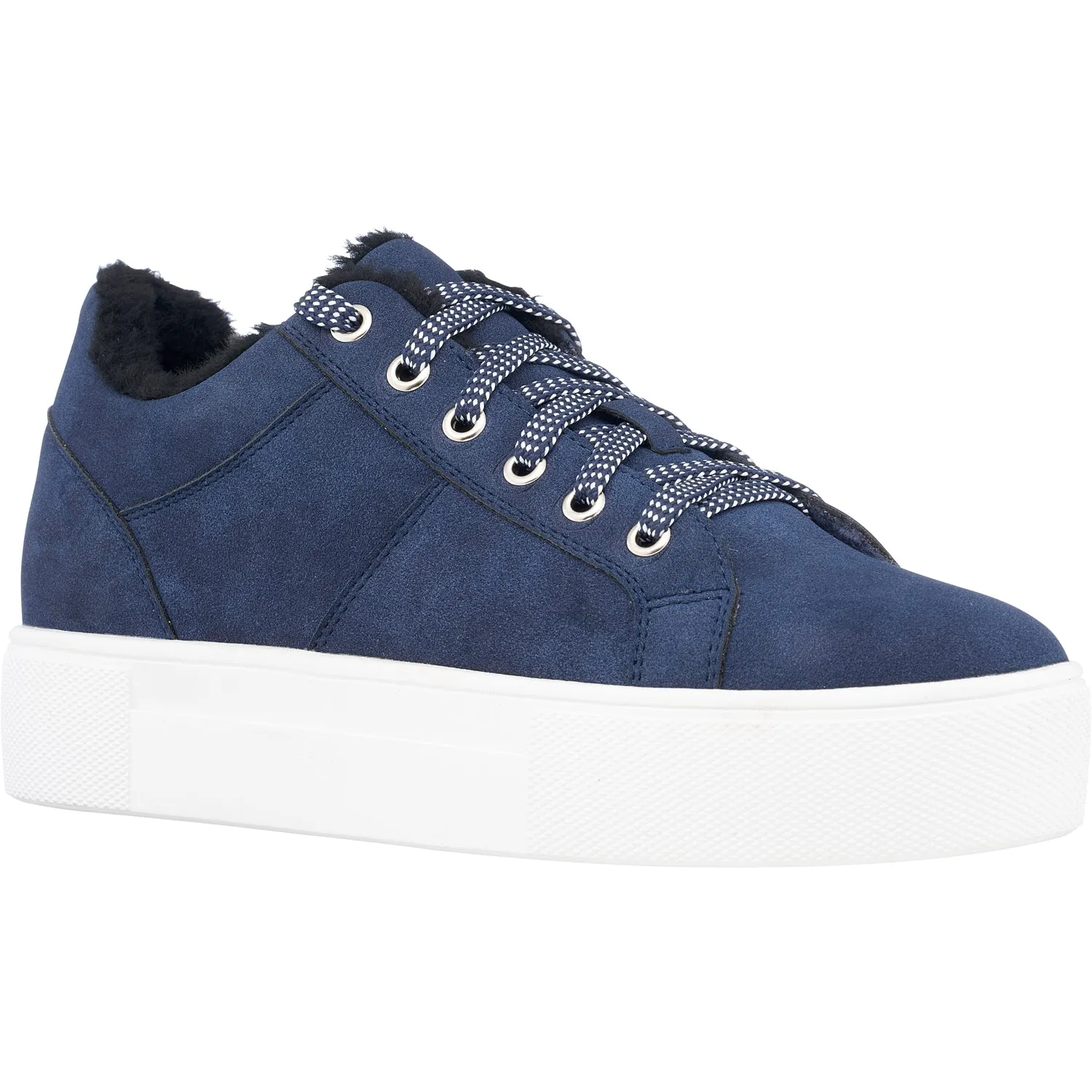 Tommy Navy Platform Sneakers