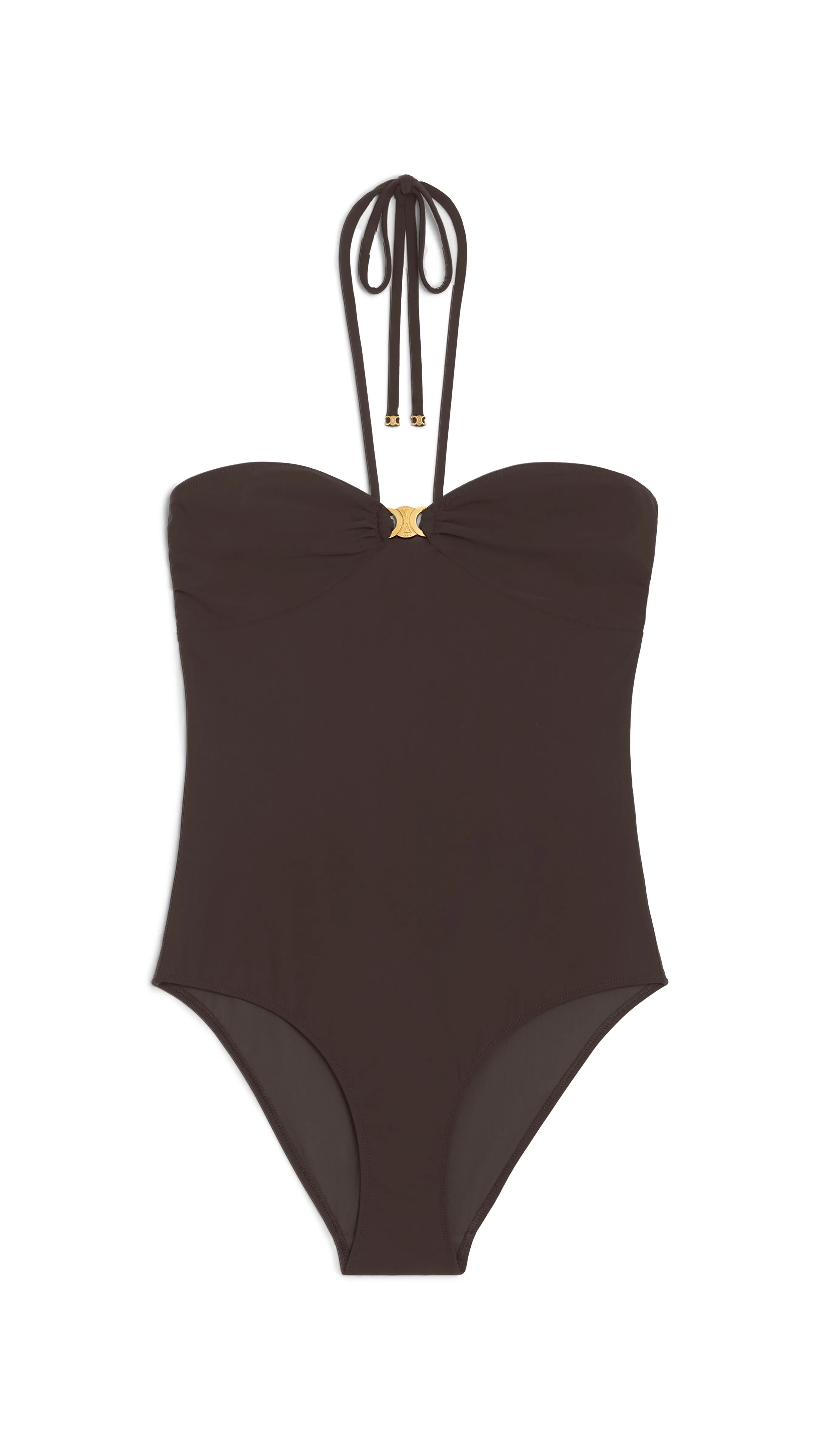 Triomphe Swimsuit in Jersey - Brun