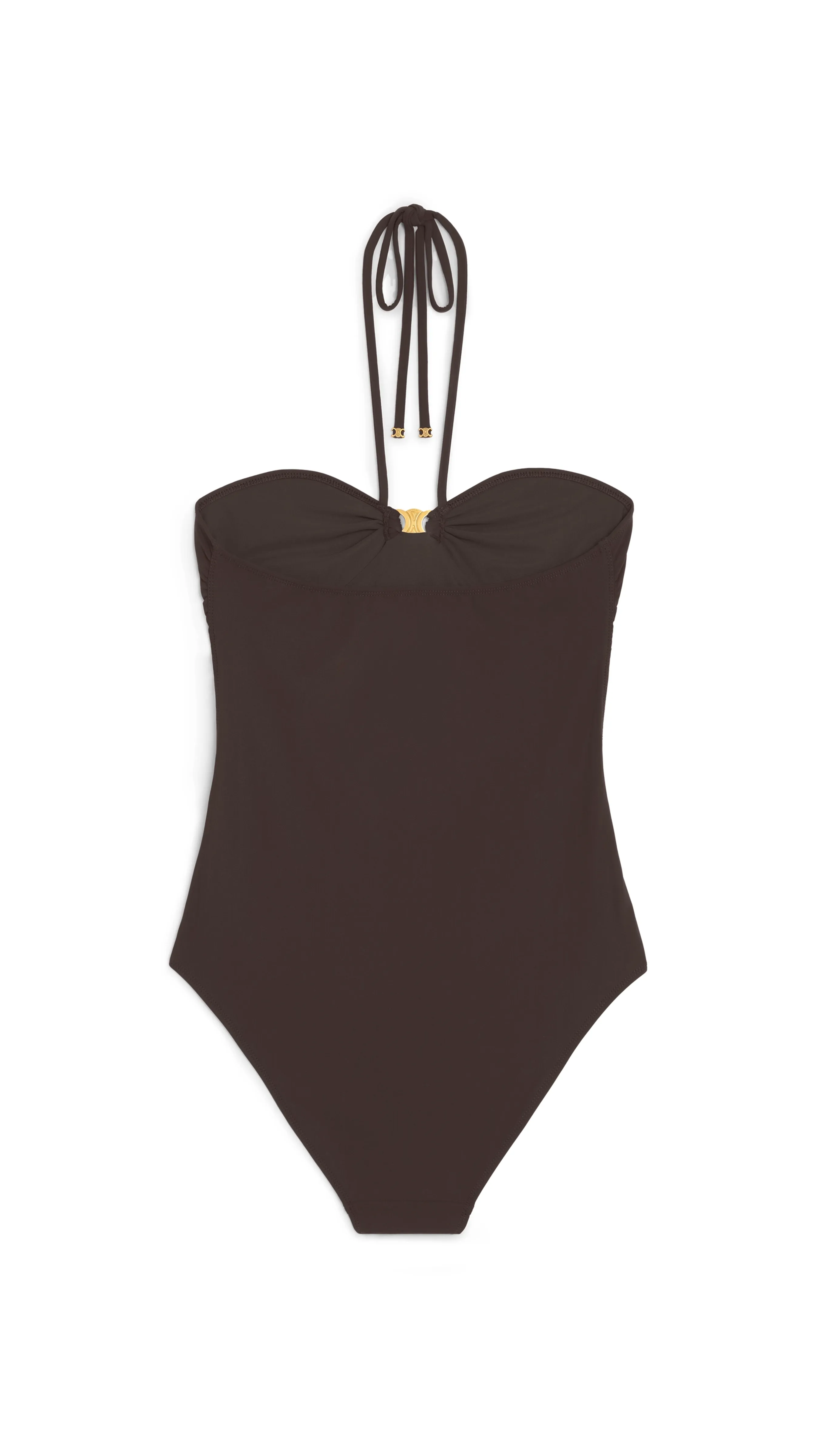 Triomphe Swimsuit in Jersey - Brun