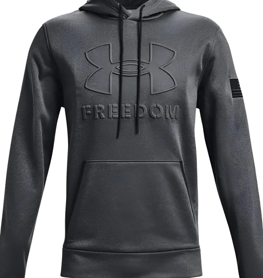 Under Armour Mens UA Freedom Emboss Hoodie Sweatshirt