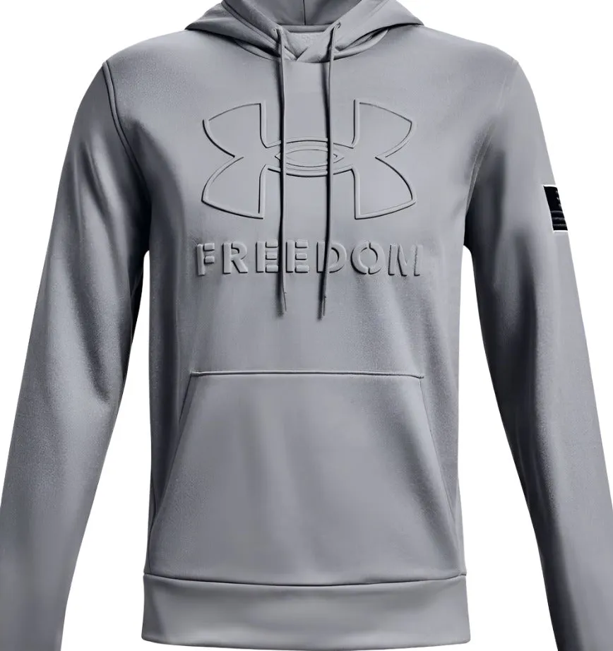 Under Armour Mens UA Freedom Emboss Hoodie Sweatshirt