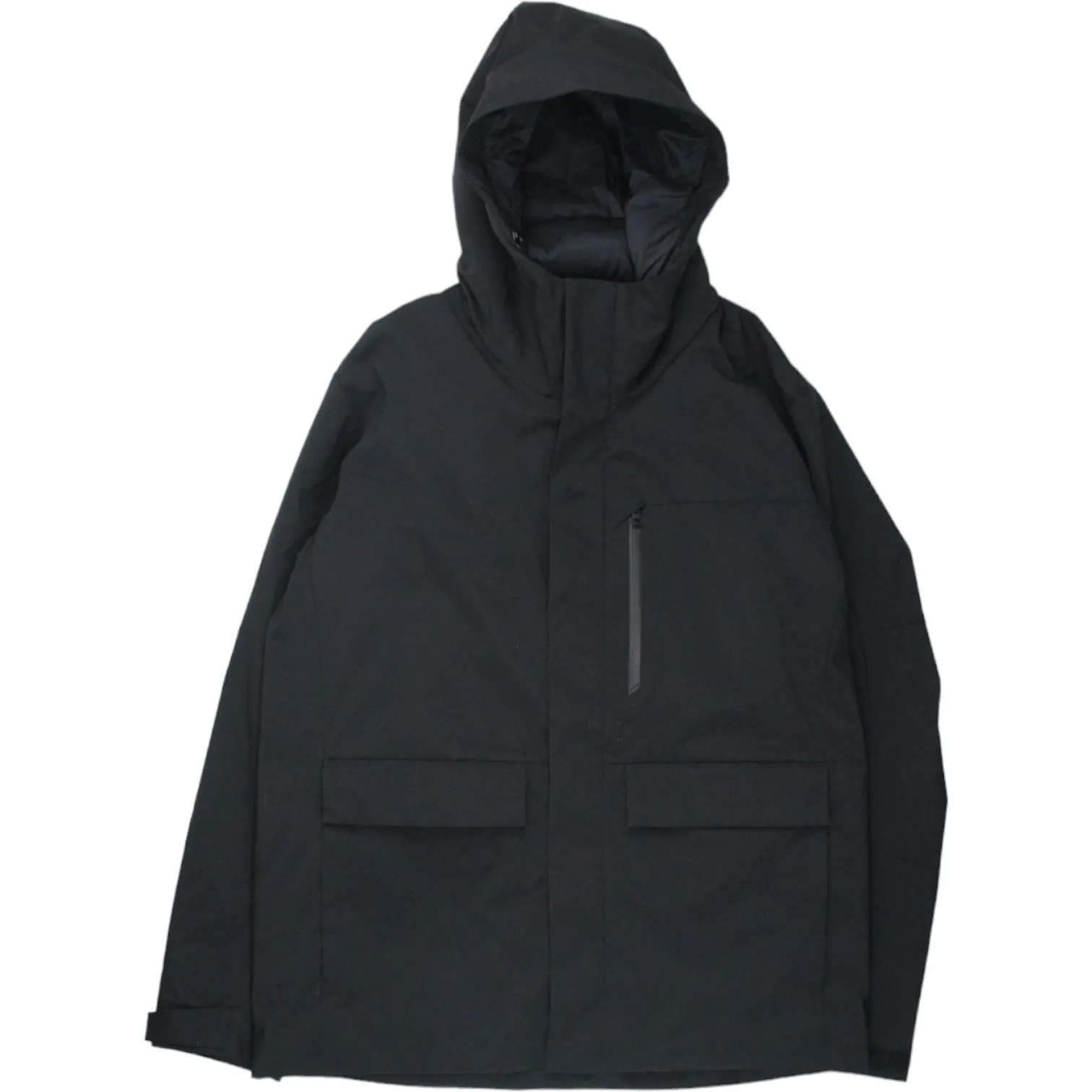 Uniqlo Black Hybrid Down Parka