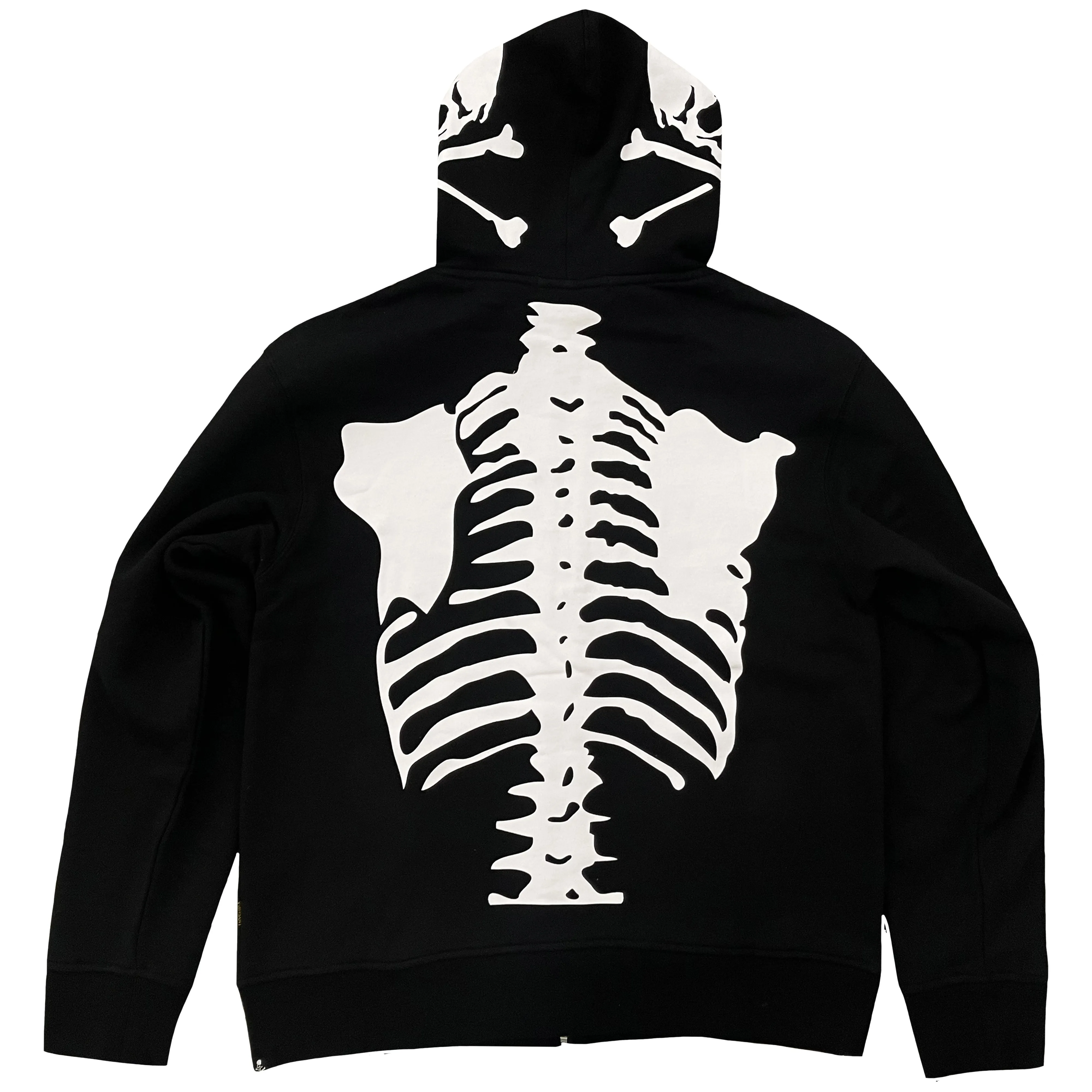 Vanson Leathers x Mastermind Japan 50th Anniversary Skeleton Hoodie - 