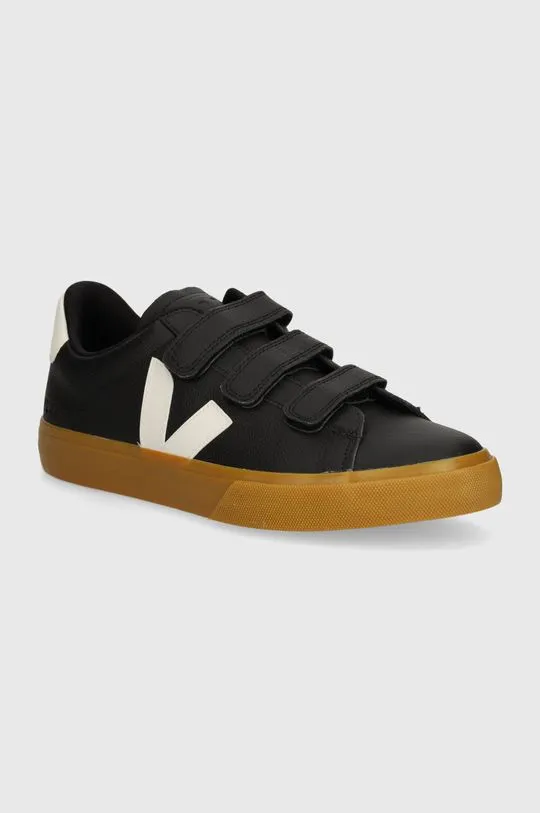 Veja leather sneakers Recife Logo black color RC0503698B