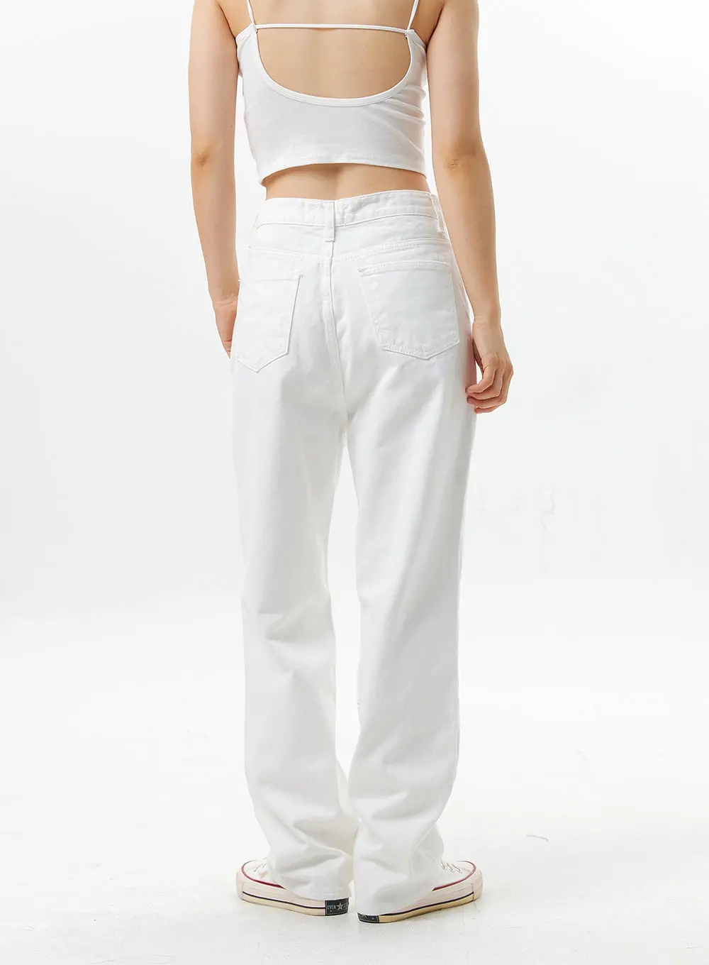 Wide-Fit Cotton Pants OG318