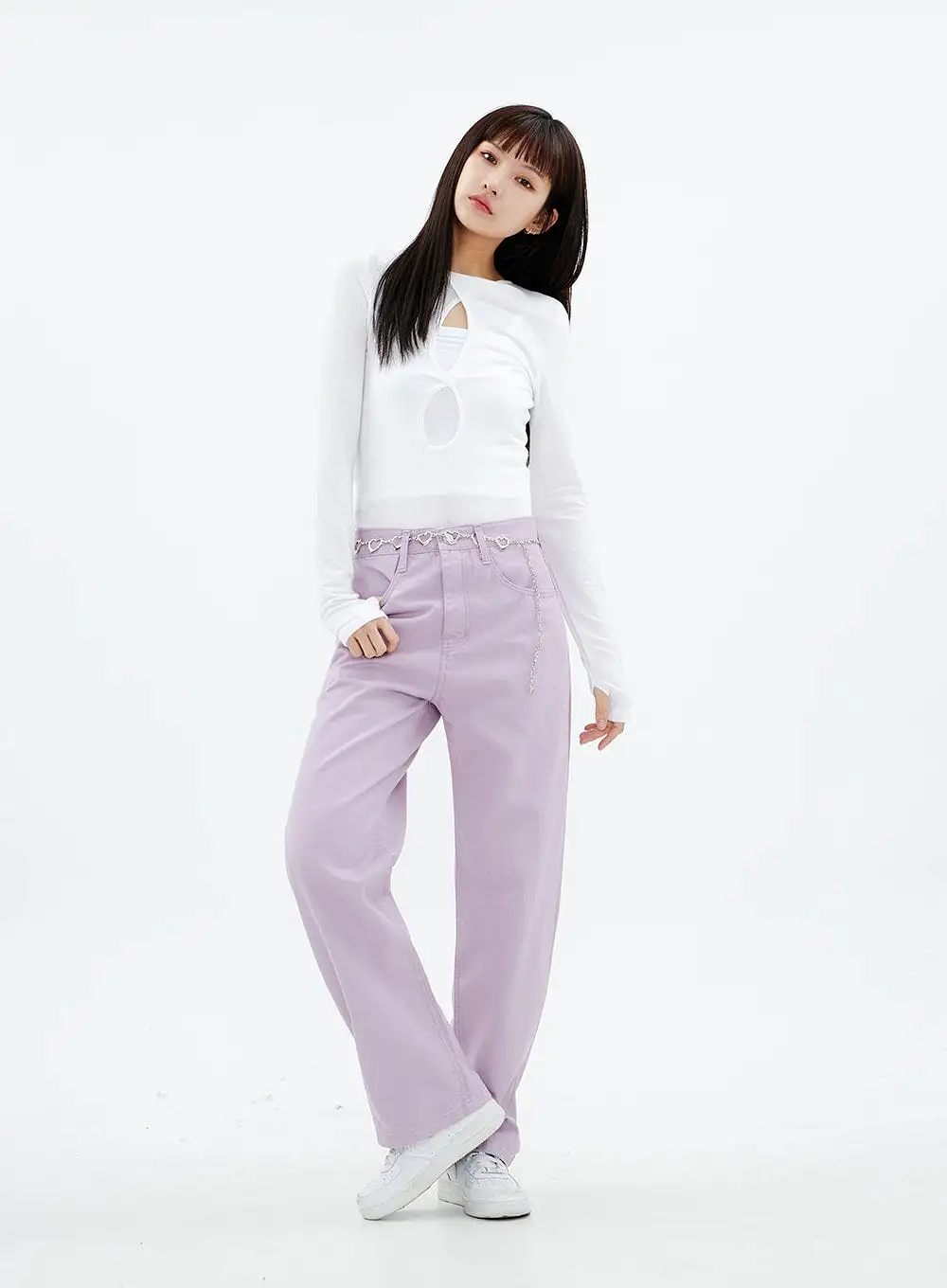 Wide Leg Cotton Pants CM16