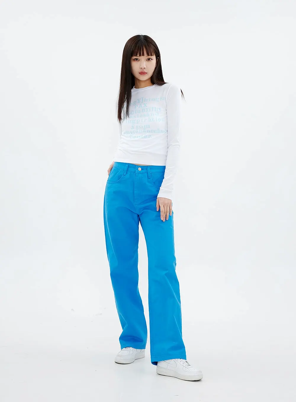 Wide Leg Cotton Pants CM16